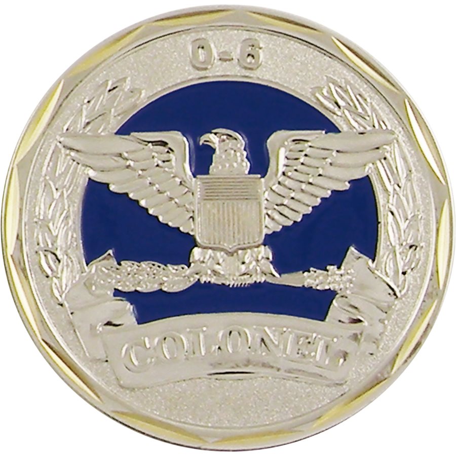 U.S Army Logo Flag Cut Out Challenge Coin by Eagle Crest 