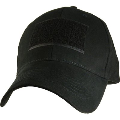 EMBLEM LOGO CAP - BLACK – BELLMORE