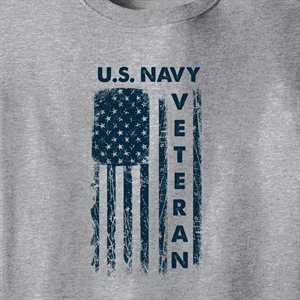 T / NAVY VETERAN FLAG@