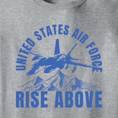 T / AIR FORCE RISE ABOVE@