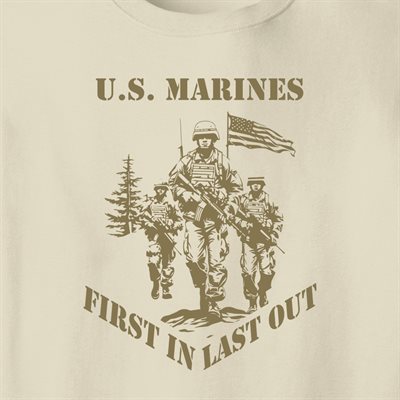 TRA-US MARINES FIRST IN LAST OUT @