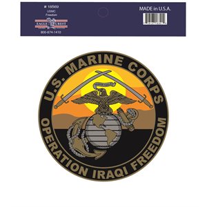 DEC-OPERATION IRAQI FREEDOM USMC VET(USA MADE)(DX18) EGA