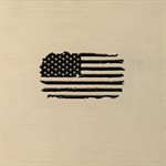 EMB- DISTRESSED AMERICAN FLAG