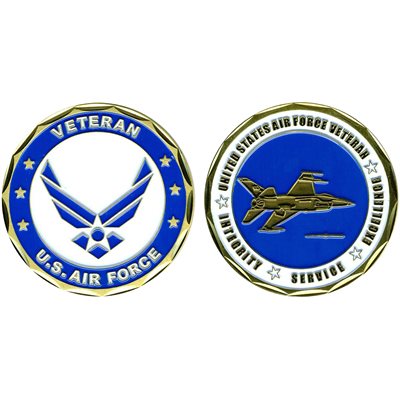 COIN-U.S. AIR FORCE VETERAN# (DX18) [DX19] USE 22259