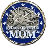 COIN-PROUD AIR FORCE MOM[LX]