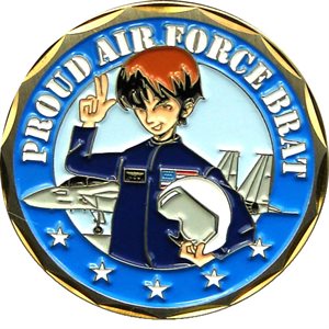 COIN-PROUD AIR FORCE BRAT[LX]