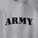 T / ARMY (BLK RUBBER STAMP) @