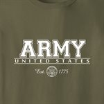 T / ARMY EST. 1775 WHITE@