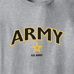 T / ARMY W / LOGO (BLK W / GLD OUTLN) 