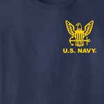 T / U.S. NAVY L / C (GOLD) @