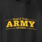 T / ARMY RETIRED (GOLD) 