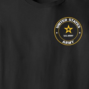 T / US ARMY STAR (FULL FRONT CIRCLE) (DX)@