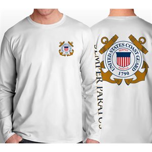 Coast Guard LS Wicking Shirt