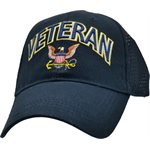 CAP-NAVY W / LOGO (NAVY MESH) (DX) !