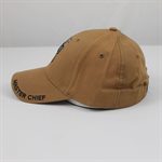 CAP-MASTER CHIEF PETTY OFFICE W / ANCHOR (COYOTE BRN) (DX) 20