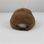CAP-MASTER CHIEF PETTY OFFICE W / ANCHOR (COYOTE BRN) (DX) 20
