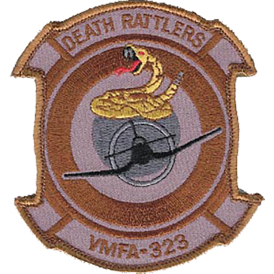 PATVMFA323 DEATH RATTLERS(SUBD 4") (FLDK)