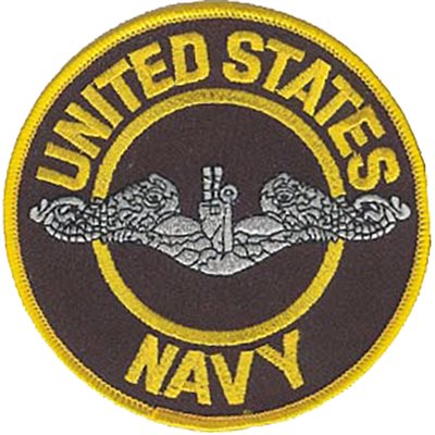 U.S.NAVY(SUB ENLISTED-SLVR)4"(DX25)