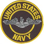 U.S.NAVY(SUB ENLISTED-SLVR)4"(DX25)