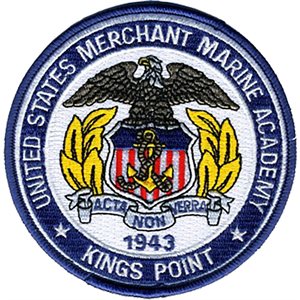 PAT-US MERCHANT MARINE ACADEMY (4"). DX26
