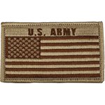 PAT-US ARMY W / FLAG (TAN H&L)@ DX26