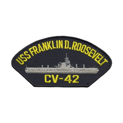W / USS FRANKLIN D. ROOSEVELT CV-42 (LX)