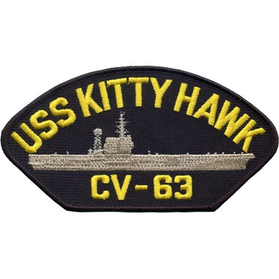 W / USS KITTY HAWK(CV-63) (LX)@