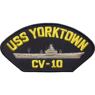 W / USS YORKTOWN(CV-10) @