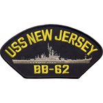 W / USS NEW JERSEY (BB-62) @