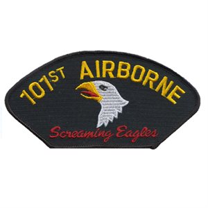 W / 101ST AIRBORNE SCREAM(BLK) (LX)
