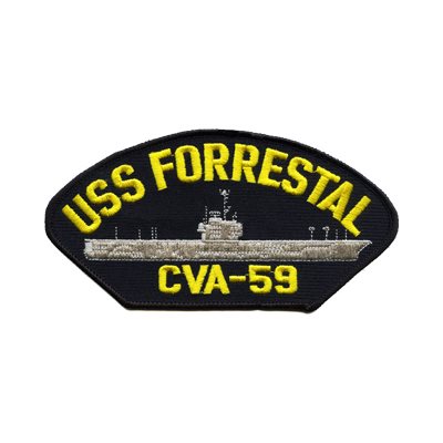 W / USS FORRESTAL CVA-59 (LX)