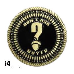 COIN-SECRET SQUIRREL- DON'T ASK (QUESTION MARK) NOYFB (DX) 20