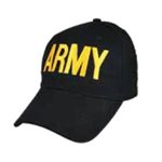CAP - ARMY (BLK CAP)